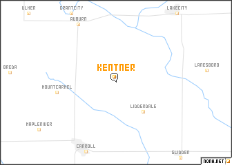 map of Kentner