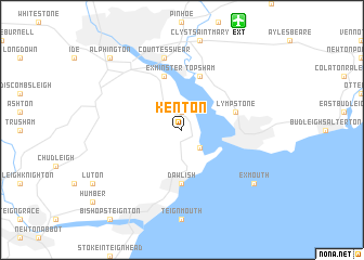 map of Kenton