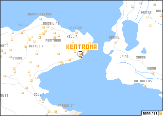 map of Kéntroma