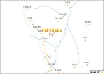 map of Kentsélé