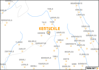 map of Kentuckle