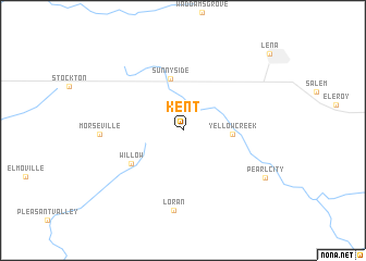 map of Kent