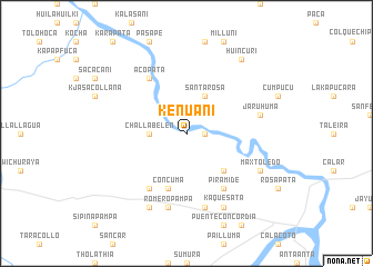 map of Keñuani