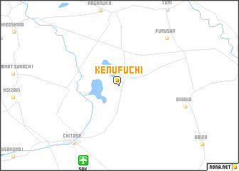 map of Kenufuchi