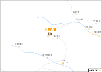 map of Kenū\