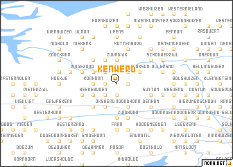 map of Kenwerd