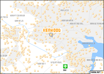 map of Kenwood