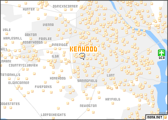 map of Kenwood