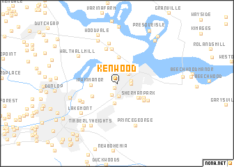 map of Kenwood