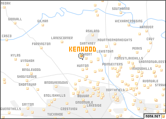 map of Kenwood