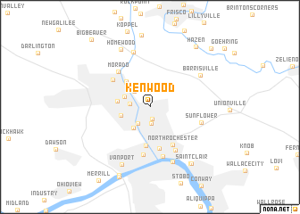 map of Kenwood