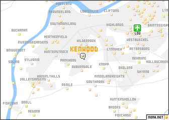 map of Kenwood