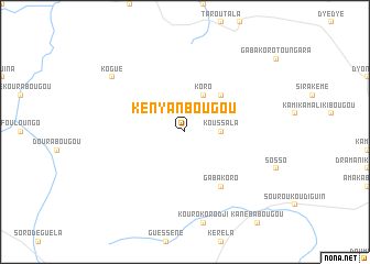 map of Kényanbougou