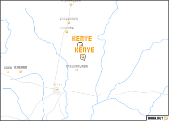 map of Kenye