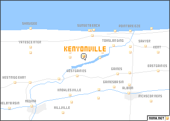 map of Kenyonville