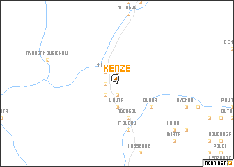 map of Kenzé