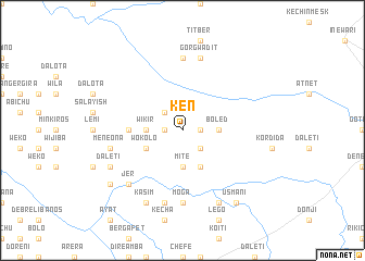 map of Kʼen
