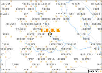 map of Keo Boung