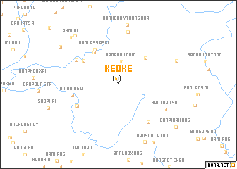 map of Keo Ké