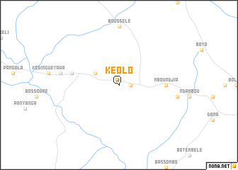 map of Kéolo