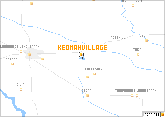 map of Keomah Village