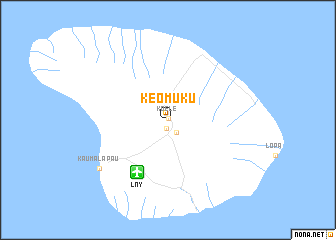 map of Keomuku