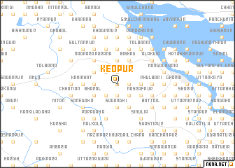 map of Keopur