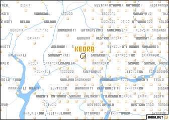 map of Keora