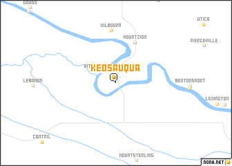 map of Keosauqua