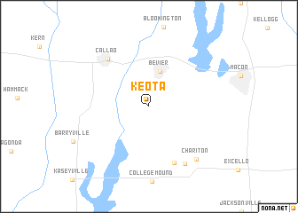 map of Keota