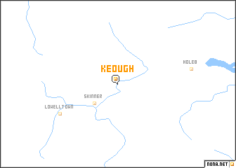 map of Keough