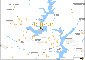 map of Keowee Haven