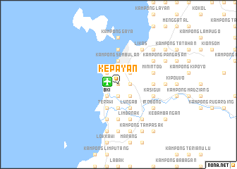 map of Kepayan