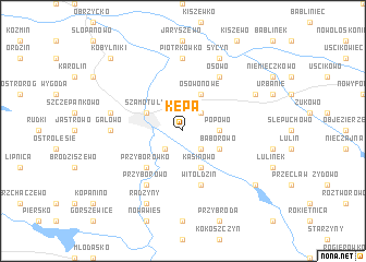 map of Kępa