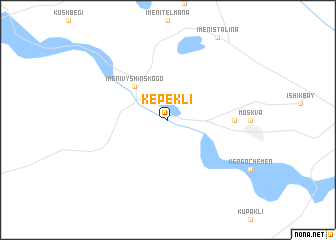 map of Kepekli