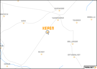 map of Kepen