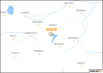 map of Kepir