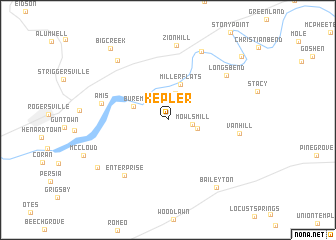 map of Kepler