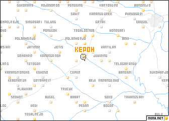 map of Kepoh