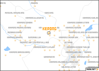 map of Kepong