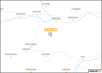 map of Kepozi