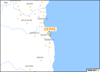 map of Keppe