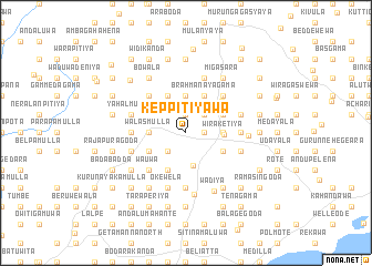 map of Keppitiyawa