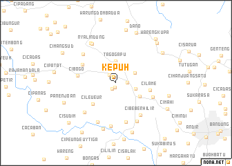 map of Kepuh