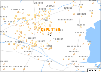 map of Kepunten