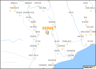 map of Kepwé