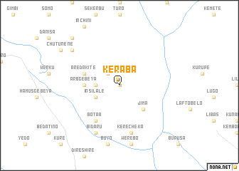 map of Keraba