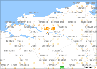 map of Kerabo