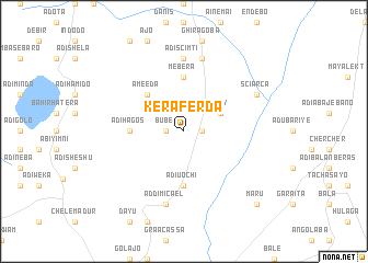 map of Kera Ferda