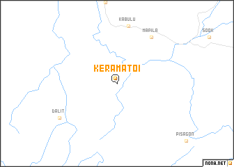 map of Keramatoi